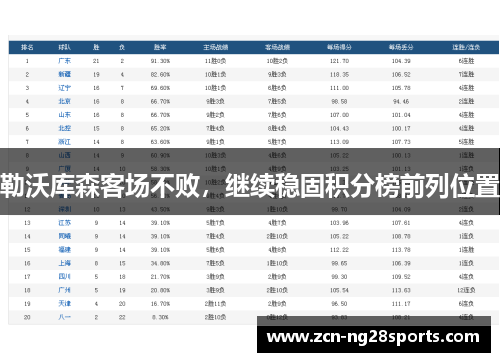 勒沃库森客场不败，继续稳固积分榜前列位置